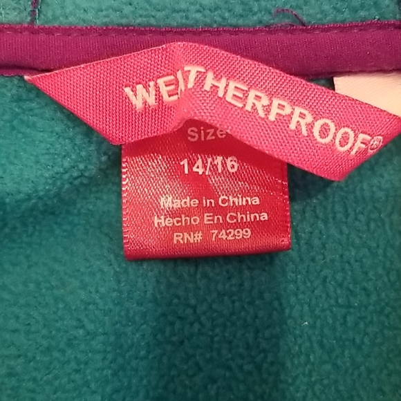 Girl's Weatherproof Jacket - Picture 4 of 7